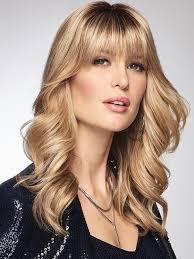 Blond hair can be styled in any of the same ways its. Clip In Bangs Fringe Hair Extensions Com