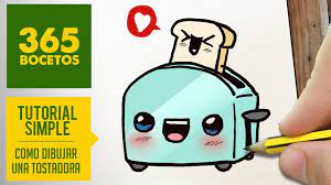 Como Dibujar Una Tostadora Kawaii Paso A Paso Dibujos Kawaii Faciles How To Draw A Una Toaster Dibujos Kawaii Faciles Dibujos Kawaii Dibujos Kawaii 365