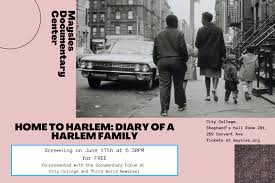 Home To Harlem: Diary of a Harlem Family — maysles documentary center