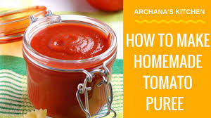 While keeping an eye on it to make sure that it thickens properly, also take care that the liquid doesn't. How To Make Homemade Tomato Puree Pressure Cooker Recipes By Archana S Kitchen Youtube