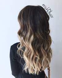 However, it is a fact that many people that i have encountered do have different textures and curls patterns within their hair. From Darker To Lighter On The Ends Ashy Ombre Hair Brown Hair With Blonde Ends Dark To Light Hair Brown Hair Light Ends