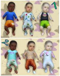 Aug 16, 2020 · the sims 4 mods and cc are a great way to add some flavor in the gameplay. Sims 4 Cc S The Best Baby Clothing And Skin By Tinwhistletoo Sims 4 Babykleidung Sims 4 Och Sims