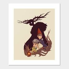 This 184 page art book contains hundreds of pieces of concept art and sketches, and a comprehensive look at the show's breathtaking production art. Over The Garden Wall Over The Garden Wall Posters And Art Prints Teepublic