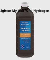 Bleaching your hair with peroxide can dry it out, and conditioner will protect it during the process. Can I Lighten My Hair With Hydrogen Peroxide Discounts