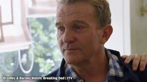 Bradley Walsh in tears at son Barney's 60th birthday gift to him