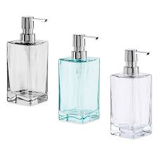 Save money with this highly sought after cuisipro foam pump soap dispenser in an elegant black. Oggi Tall Glass 13 Oz Soap Dispenser Bed Bath Beyond