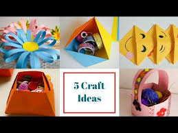 5 Easy Paper Crafts Ideas For Kids Back To School Crafts For Kids Diy Videos Noreva Pr Back To School Crafts For Kids School Crafts Back To School Crafts