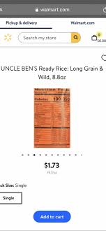 Amazon.Com : Uncle Ben'S Ready Rice Long Grain & Wild, 8.8-Ounce Packages  (Pack Of 6) : Wild Rice Produce : Grocery & Gourmet Food