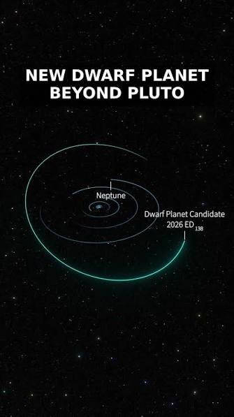 Cool space news alert: Scientists might have found a new dwarf planet! Meet 2026 ED138. To learn more about the Vera C. Rubin Observatory, tune in to NOVA's “Universe in Motion,” premiering