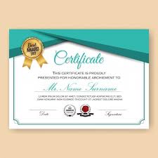 Download Modern Verified Certificate Background Template With Turquoise Color Scheme For Free Certificate Design Template Certificate Background Turquoise Color Scheme