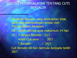 Cuti latihan pasukan sukarela punca kuasa : Bab C Cuti Ppt Download