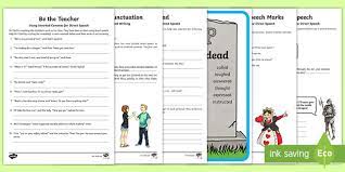 Browse or search thousands of free teacher resources for all grade levels and subjects. Speech Marks Worksheets Teaching Resources Teacher Made