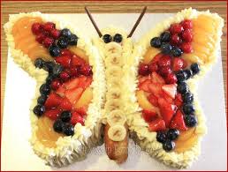 Torta Farfalla Con Frutta Passo Passo E Foto Idee Alimentari Torte Cibo