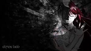 Elfen Lied Lucy Dark Wallpaper Elfen Lied Hd Wallpaper Dark Wallpaper