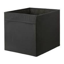 Drona Box Black 13x15x13 Ikea Ikea Storage Boxes Ikea Storage Kallax Shelving Unit