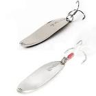 Silver spoon fishing lure