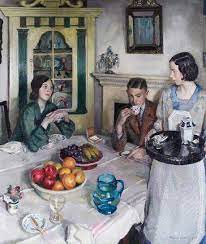 Bbc Your Paintings The Young Menage Art Art Uk Painting