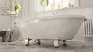 Not touching any walls, stand alone tubs. Selecting The Right Size Tub For The Space Available Pelham And White