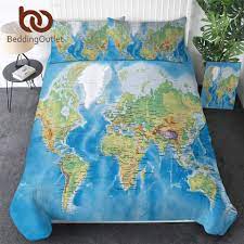 .con mappe del mondo / biancaneve e i sette nani set di biancheria da letto per bambini copripiumino coperture doppia con letti singoli letto montato lenzuola ragazze biancheria per la casa singola copriletto set completi letto aliexpress. Beddingoutlet Mappa Del Mondo Set Di Biancheria Da Letto Vivid Stampato Blu Copripiumino Letto Con Cuscino Coperture Morbido Accogliente Tessuti Per La Casa Queen Formato 3pc Aliexpress