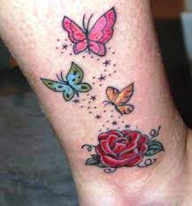 Small Colorful Butterfly Tattoos Colorful Butterfly Tattoo Small Butterfly Tattoo Butterfly Tattoo