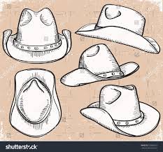 Cowboy Hat Collection Vector Clothes Isolated On White Ad Spon Collection Hat Cowboy Vector Cowboy Hat Design Cowboy Hat Drawing Cowboy Hat Tattoo