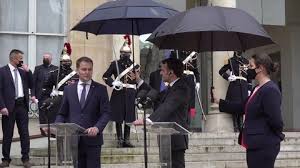 Lancée en 2019 pour répondre à la crise des gilets jaunes, qui réclamaient essentiellement plus de pouvoir d'achat, la prime macron a connu un franc succès en 2020 selon les informations du parisie. Emmanuel Macron Stock Video Footage 4k And Hd Video Clips Shutterstock