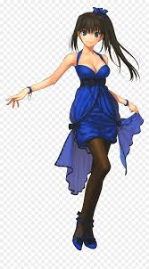 Melanesia is a subregion of oceania extending from the western end of the pacific ocean to the arafura sea, and eastward to fiji. Anime Girl Black Hair Blue Eyes Hd Png Download Vhv
