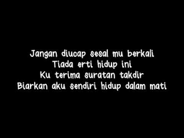 Indir, lirik indir, hidup dalam mati indir, oleh syamel lakaran lukisan tak berwajah merontaku di dalam kesunyian tak relaku mengejar cinta. Cara Download Lagu Mp3 Download Syamel Hidup Dalam Mati Mp3
