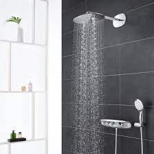 Grohe Rainshower System Smartcontrol 360 Duo Shower System With Thermostatic Mixer Chrome 26443000 Reuter