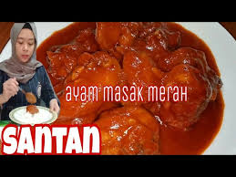 Jul 02, 2021 · sambal goreng yang pedas gurih bisa diolah dari beragam bahan. Resepi Mudah Ayam Masak Merah Santan Youtube