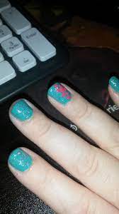 My Daughter 13 Years Old Practiced On My Nails A While Back I Thought It Was A Cute Design D Nails Nail Art Nail Artist