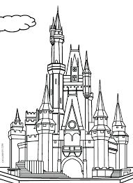 Disney / pixar coloring pages. Coloring Pages Coloring Disney Castle