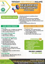 Sebagian besar masyarakat indonesia pun memandang pekerjaan guru sebagai pekerjaan yang cukup bergengsi. Info Lowker Yayasan Insan Permata
