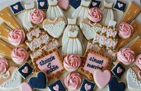 Navy Pink White Gold Bridal Shower Platter Bridal Shower Cookies Wedding Cake Navy Pink Bridal Shower