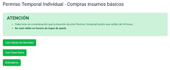 Los permisos de desplazamiento son instrumentos temporales que autorizan a las personas para realizar actividades fundamentales y abastecerse de bienes y servicios esenciales, en comunas que. Estado De Catastrofe En Chile Como Obtener Permisos Y Salvoconductos En Linea Immichile