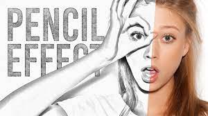 We show you how to make the subject of your photograph appear to disintegrate. Pencil Sketch Drawing Effect Photoshop Tutorial Youtube
