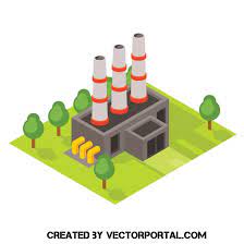 Factory Isometric Icon Vector Illustration Isometric Isometric Design Isometric Illustration