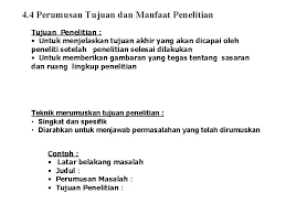Sebagai contoh, lembaga penelitian dan pengabdian pada masyarakat (lppm) di perguruan tinggi yang setiap tahunnya mengadakan program hibah penelitian bagi para dosen atau mahasiswa, telah membakukan bentuk serta isi proposal. Contoh Manfaat Penelitian