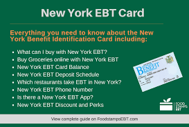 The texas electronic benefit transfer (ebt) system uses the lone star card to provide access to supplemental nutrition assistance program (snap) food benefits and temporary assistance for needy families (tanf) cash benefits. New York Ebt Card 2021 Guide Food Stamps Ebt