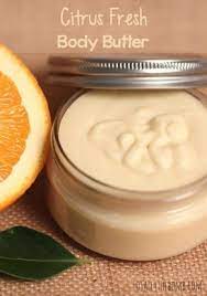 Citrus Fresh Body Butter Recipe Homemade Body Butter Body Butters Recipe Diy Body Butter