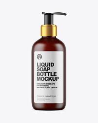 Download Frosted Dark Amber Liquid Soap Bottle With Pump Mockup In Bottle Mockups On Yellow Images Object Mockups PSD Mockup Templates