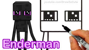 Maybe you would like to learn more about one of these? How To Draw Minecraft Enderman Cute Step By Step Easy Youtube