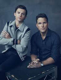 Chris Pratt Tom Holland In 2020 Tom Holland Spiderman Tom Holland Tom Holland Peter Parker