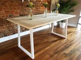Gloss White Metal Table Legs And Table Bases Symmetry Hardware Steel Table Legs By Symmetry Hardware Metal Table Legs Kitchen Table Legs Table Legs