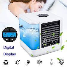 The main difference between evaporative cooler vs air conditioner is that air coolers rely on a motor and air. Portable Air Conditioner Mini Cooler Fan Humidifier Purifier Usb Cooling Home Uk Portable Fans Home Garden