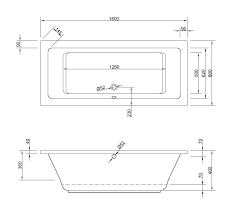 Das standardmaß einer badewanne beträgt 170 cm x 75 cm. Rechteck Badewanne Lupor Saxoboard Net