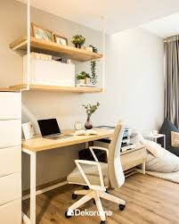Tips desain ruang kerja di rumah selama wfh. Desain Interior Ruang Kerja Biasa Cek Bahan Bangunan