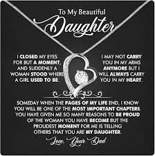 Father and Daughter Necklace Image