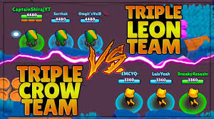 Pelea legendaria:¿quién crees que ganará?se realizaron las siguientes pruebas:+1 contra 1 (atacando desde cerca y lejos)+daño de los ataques. Triple Leon Vs Triple Crow Who Will Win Brawl Stars Gameplay Youtube