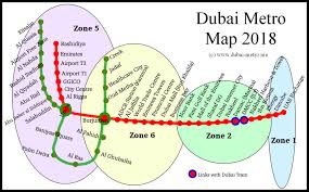 dubai metro map